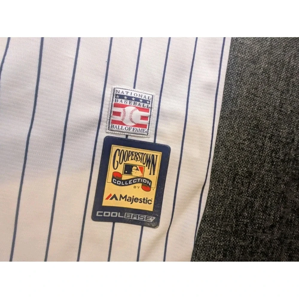 MAJESTIC COOPERSTOWN COLLECTION #44 REGGIE JACKSON YANKEES JERSEY MENS SZ MEDIUM